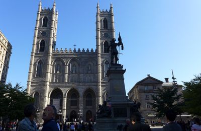 Montréal : la magnifique Basilique Notre-Dame...