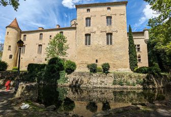 le château de Belflou en reflets
