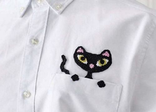 Customisation : chat de poche.