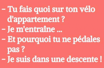 Je suis à la descente