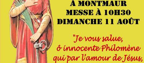 Pèlerinage St-Philomène Dimanche 11 Août 2013