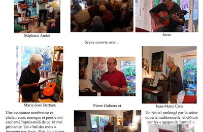 Dimanche en poésie, 18 mai