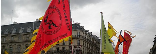 Nouvel An Chinois à la patinoire de l'Hôtel de Ville, Paris