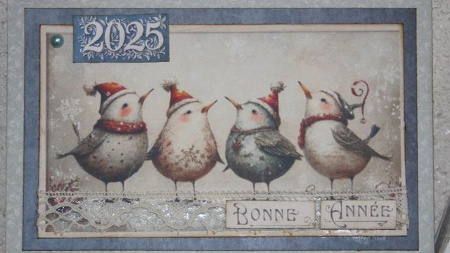 Scrap / Dernière carte de voeux 2025