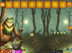 Mysterious frog land escape soluce