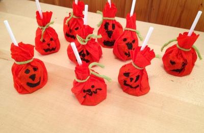 Petites citrouilles d'Halloween