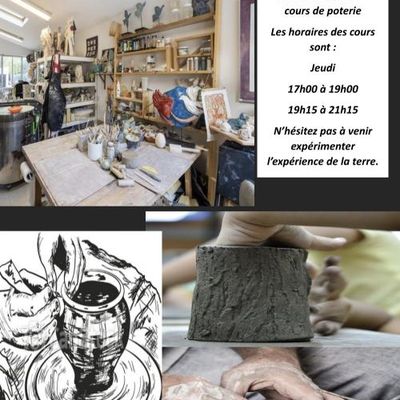 ALF - OUVERTURE D'UN DEUXIEME COURS DE POTERIE