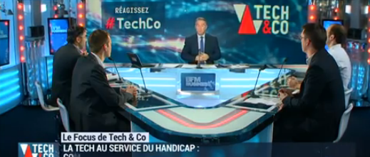 Handicap: Comment le numérique relève-t-il le défi ? ( Tech & Co, BFM/TV)