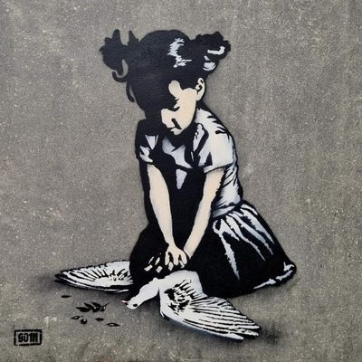 Réanimer la colombe de la paix selon Banksi