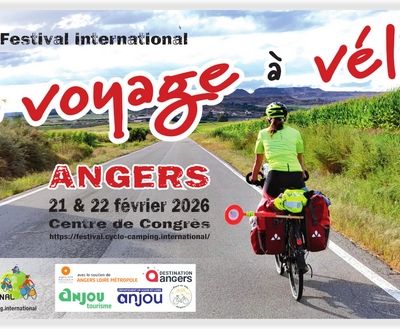 🏙️  Festival international du voyage à vélo à Angers 2026.