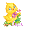 749 - Mon p'tit poussin -  signature, blinkie