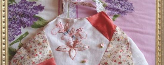 Montage de la broderie en sac