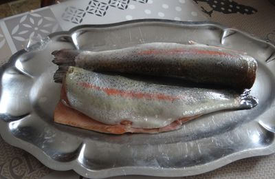 Truite Saumonée à la Sauce d'Oseille
