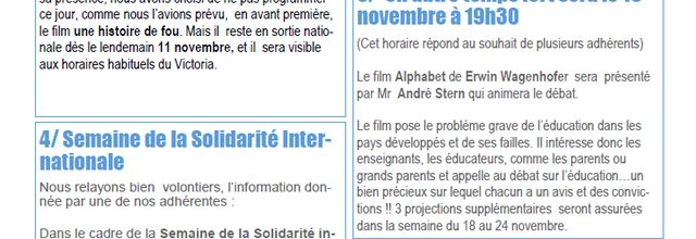 message N ° 5 CinéFilAix