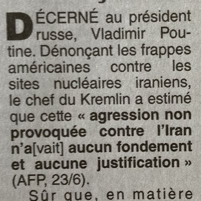 Pourquoi les maîtres du monde éprouvent-ils le besoin de se rendre ridicules ?