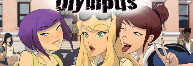 La série Girls of Olympus représentée par Serious Kids dans le monde