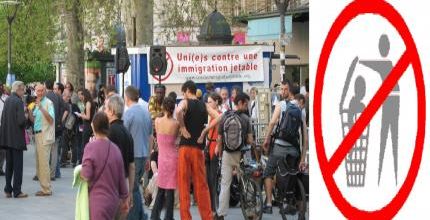 Rassemblement ce samedi, Tous unis contre une immigration jetable!