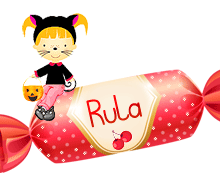 635 - Bonbon Halloween fille - signature blinkie, gif animés