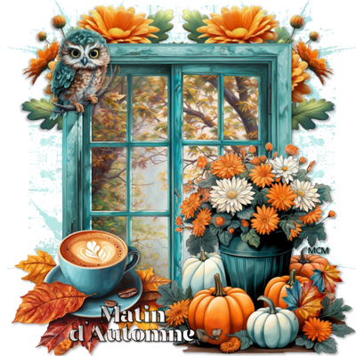 Carte Matin d'Automne