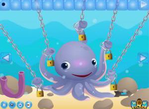 Wow cute octopus escape soluce