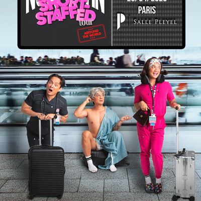 Nurse John annoncé Salle Pleyel à Paris le 20 avril avec son one man show comique