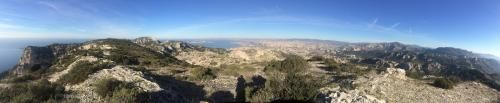 Panoramas dans les calanques