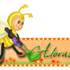 1159B la petite abeille - mes p'tits mots -