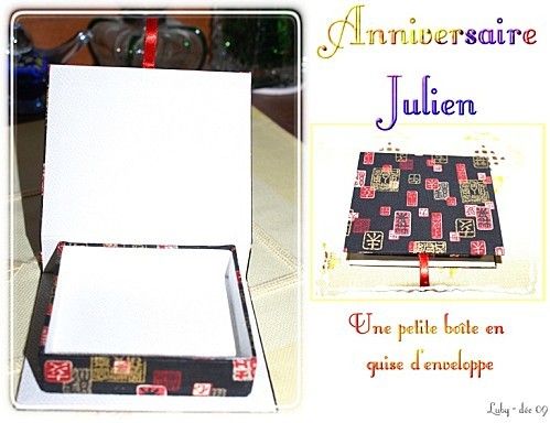 Anniversaire de Julien