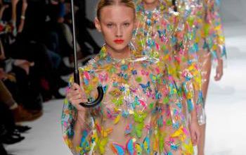 mode fashion blue butterfly