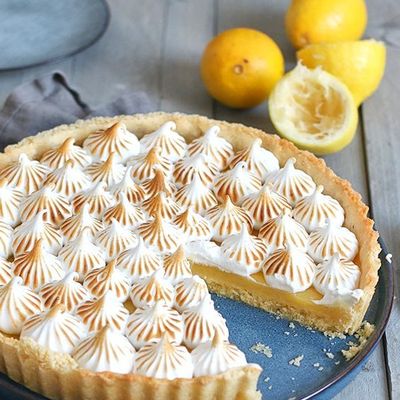 Tarte citron meringuée