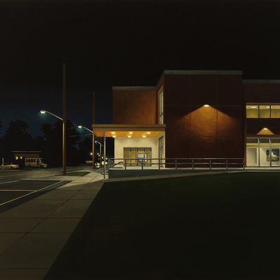 Samedi - Le tableau du samedi :"La vie urbaine nocturne et les reflets".