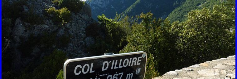 Verdon, le sentier d'Illoire-le cirque de Vaumale
