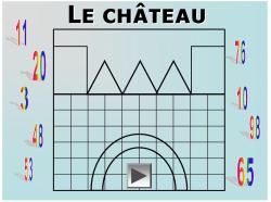 Diaporama jeu : le château des nombres