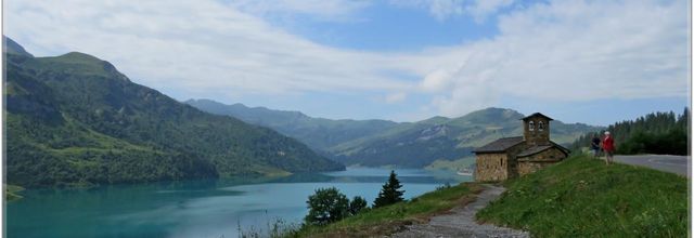 LE  BARRAGE  DE  ROSELEND  SAVOIE 