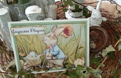 Scrap déco de Pâques 2024