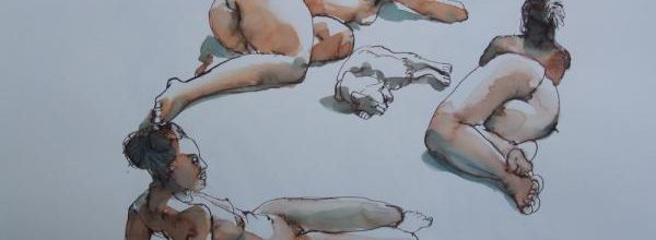 Samedi - Dans mes archives : Trois poses et un chat
