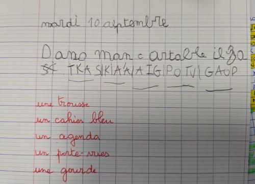 Voilà voilà...
