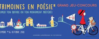 Concours Patrimoines en poésie