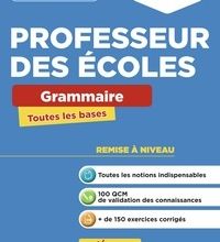 {pdf download} Concours professeur des écoles  - Grammaire Toutes les bases