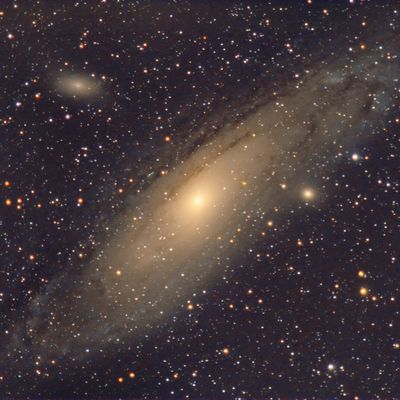M31 galaxie d'Andromède, le 18/08/2025