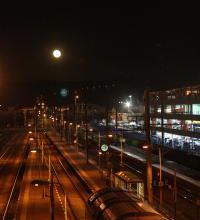 Le train à destination de la Lune...