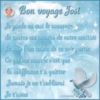 Hommage a mon amie Josi 