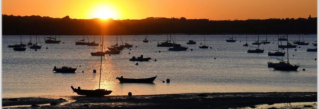 Saint Suliac (35) / Coucher de soleil