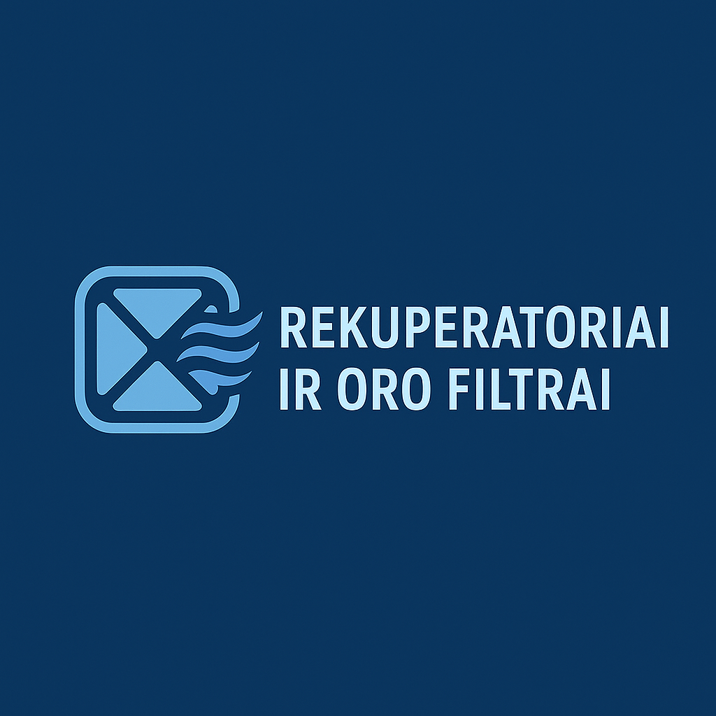 Rekuperacijos sistemų filtrų klasifikacija