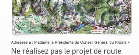 PAS DE ROUTE ENTRE LES SAUVAGES ET LA A89