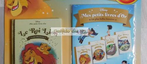 N° 1 Mes petits livres d'or Disney - Lancement 