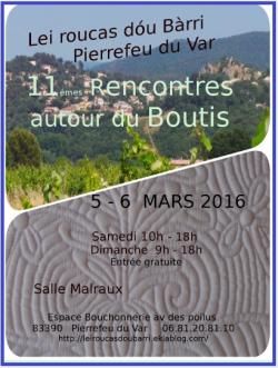 Les 11èmes Rencontres autour du Boutis