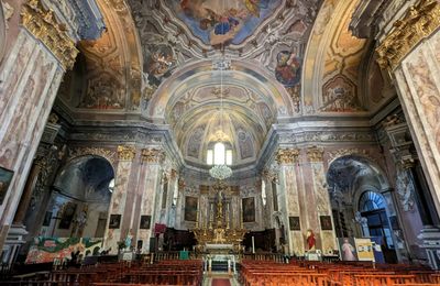 L'église Santa Maria à Breil sur Roya