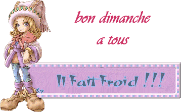 Amusons nous avec le froid ...Et les expressions