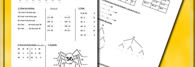 Les nombres: exercices.